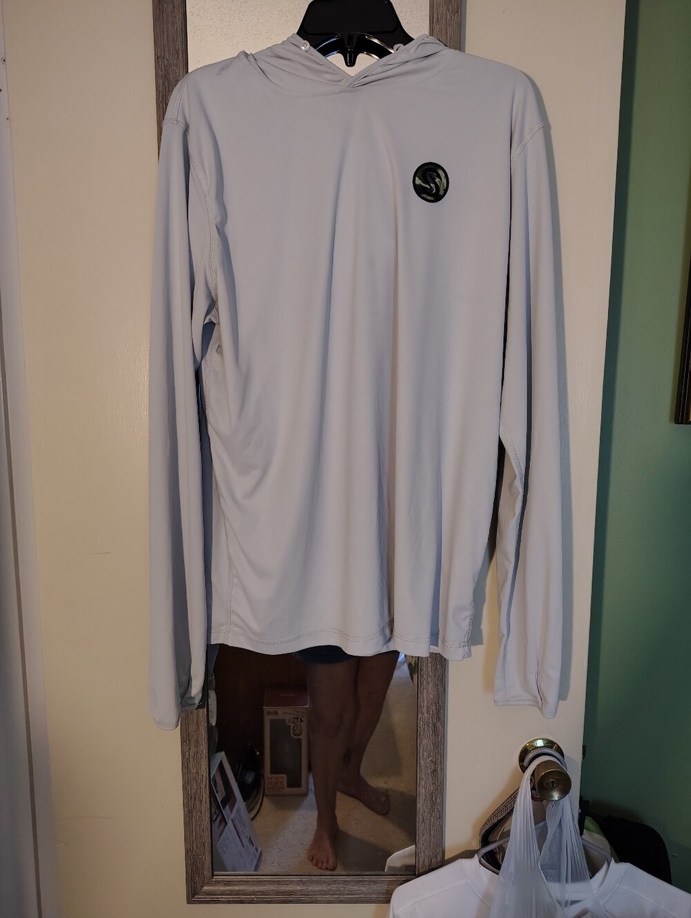 Scales Men's Pro Performance Crank And Grind XL Gry Longsleeve Shirt